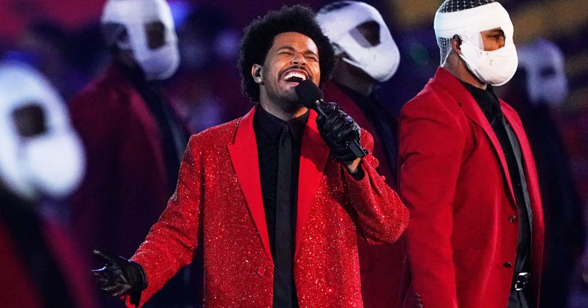 The Weeknd Performs Super Bowl 2021 Halftime Show: Watch