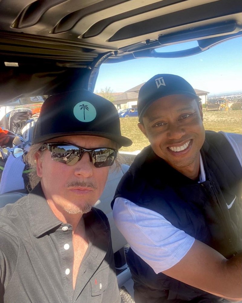 Tiger Woods Golfed With Dwyane Wade and David Spade 1 Day Prior to Crash