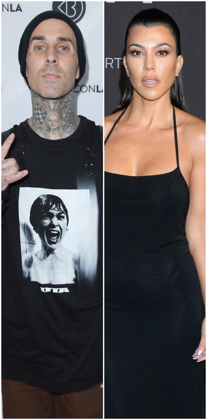 Travis Barker Shares Love Note From Girlfriend Kourtney Kardashian