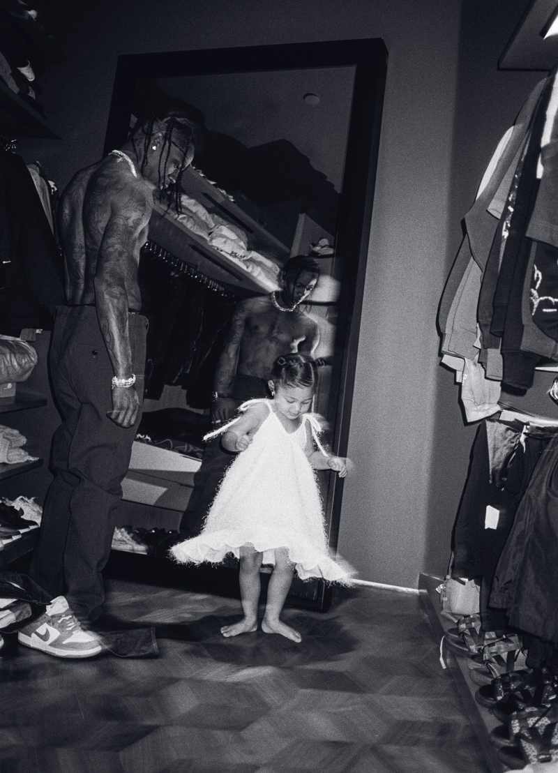 Travis Scott Responsibility Working Fatherhood Stormi Inspiration Spike Jonze i-D The Utopia in Dystopia Issue