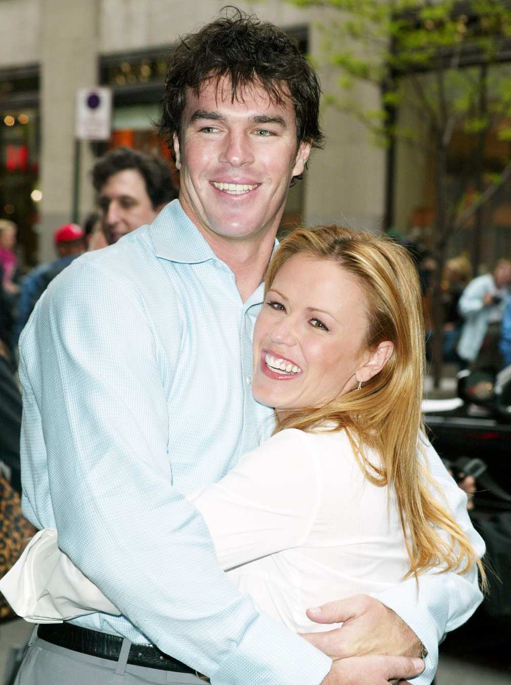 Trista and Ryan in 2003 Trista Sutter Says Bachelor Contestants Should Know Producers Edit Story Lines
