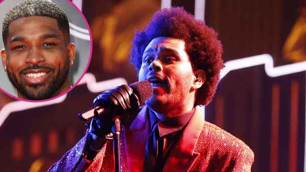 Tristan Thompson and More Stars React to The Weeknd’s Super Bowl 2021 Halftime Show p