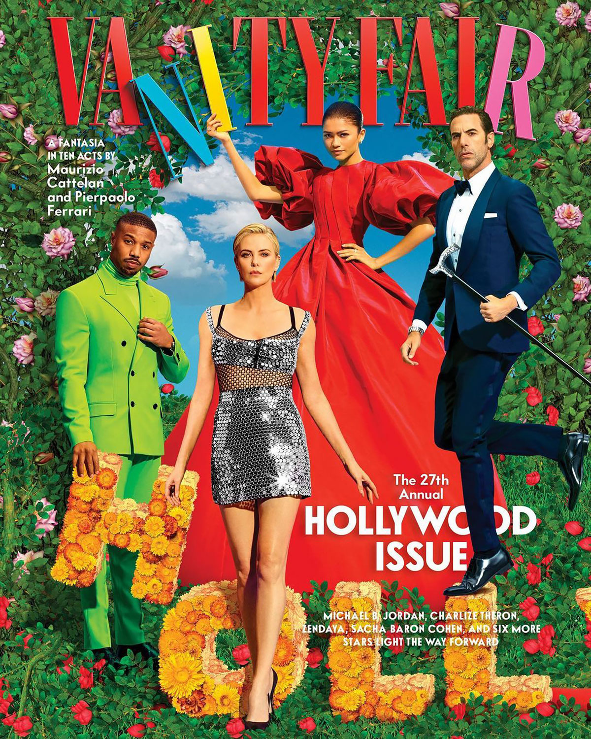 The ‘vanity Fair Hollywood 2021 Issue Features 10 Diverse Stars 