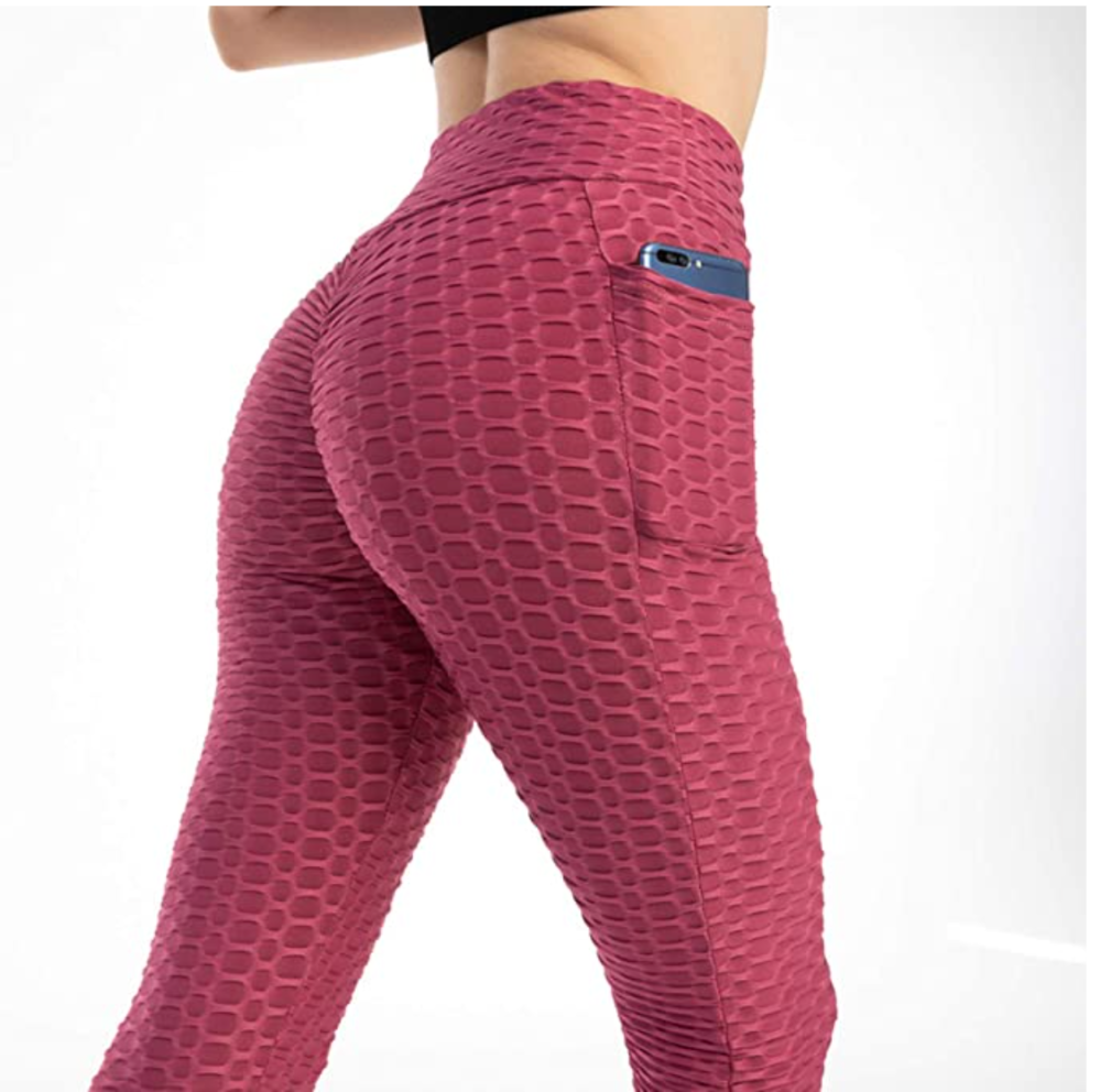 WORUIJIA Women's High Waist Yoga Pants Tummy Control Slimming Booty Leggings