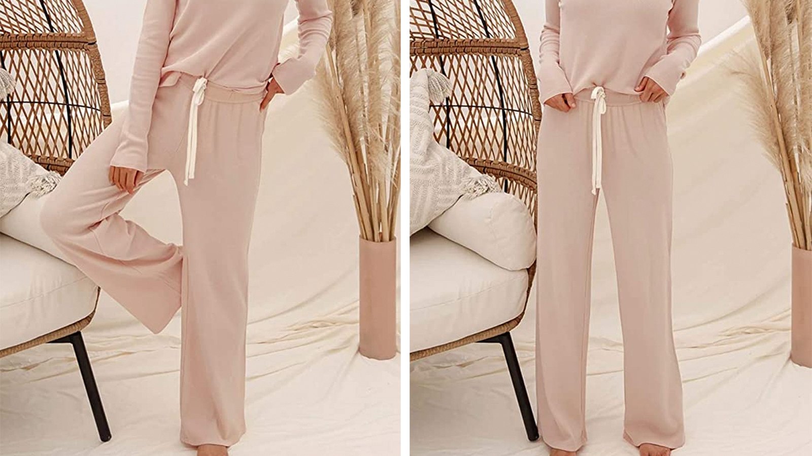 YIBOCK Women's Comfy Casual Lounge Pajama Pants