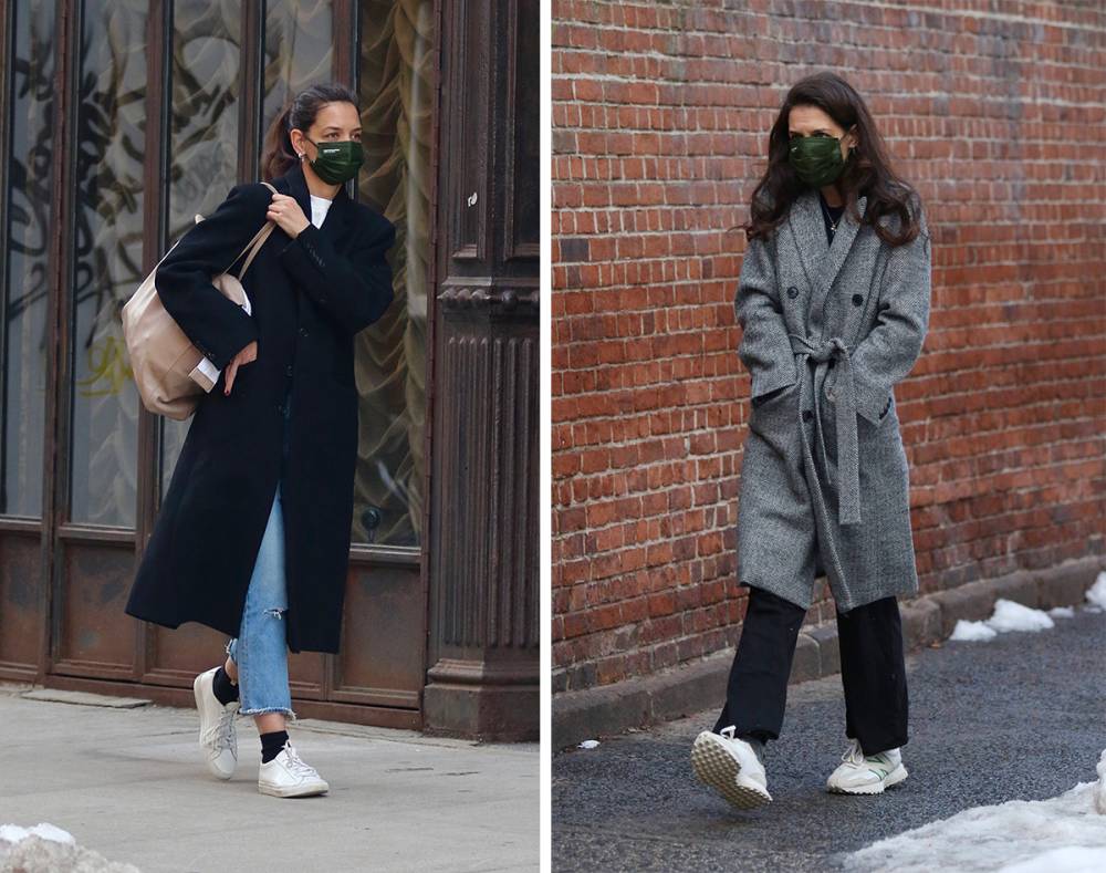 katie-holmes-face-mask-nyc