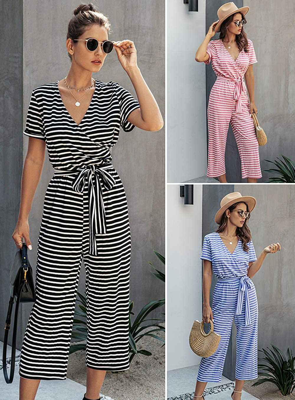 PRETTYGARDEN Striped Jumpsuit Will Be Your Spring Uniform | UsWeekly