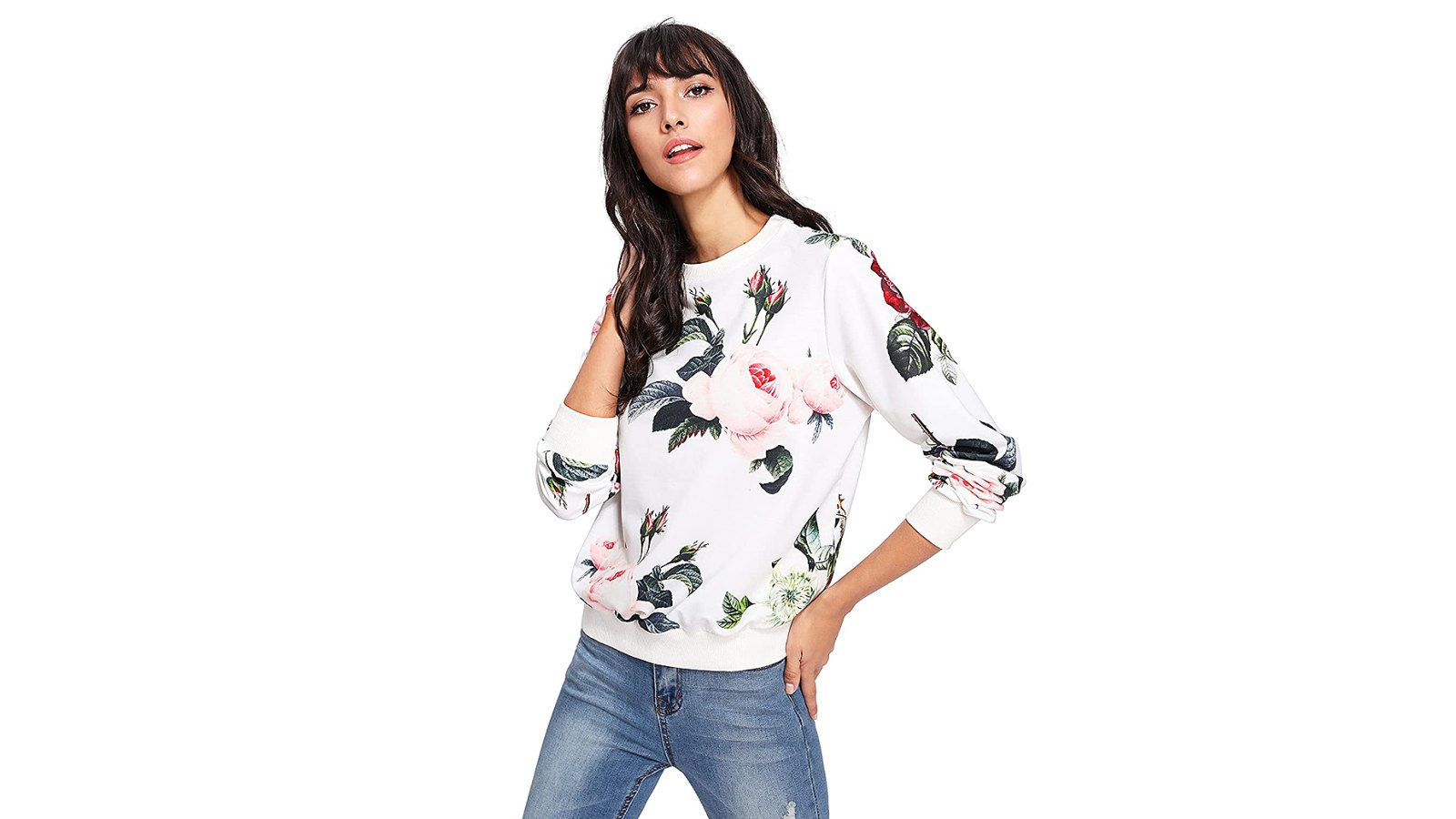 romwe-floral-sweatshirt
