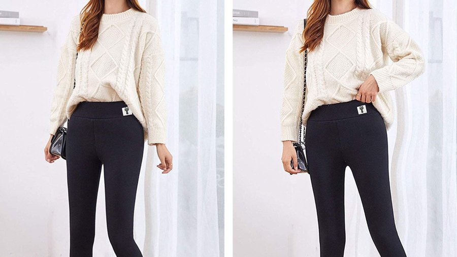 Sherpa-Lined Leggings Are Must-Haves for Freezing Weather
