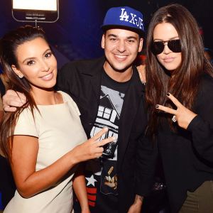 Kim Kardashian Rob Kardashian and Khloe Kardashian in 2012 See How the Kardashian-Jenners Celebrated Rob Kardashian Birthday