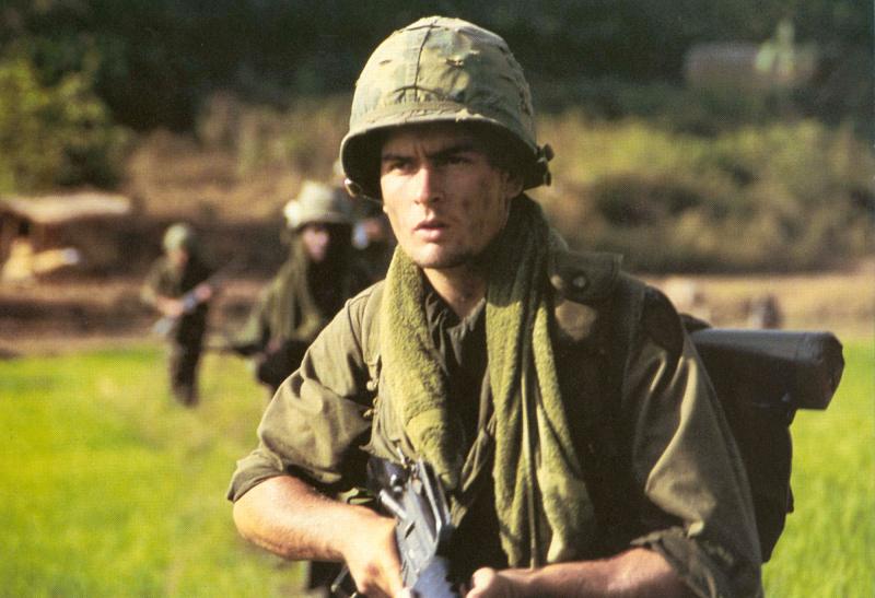 1986 Platoon Charlie Sheen Through the Years