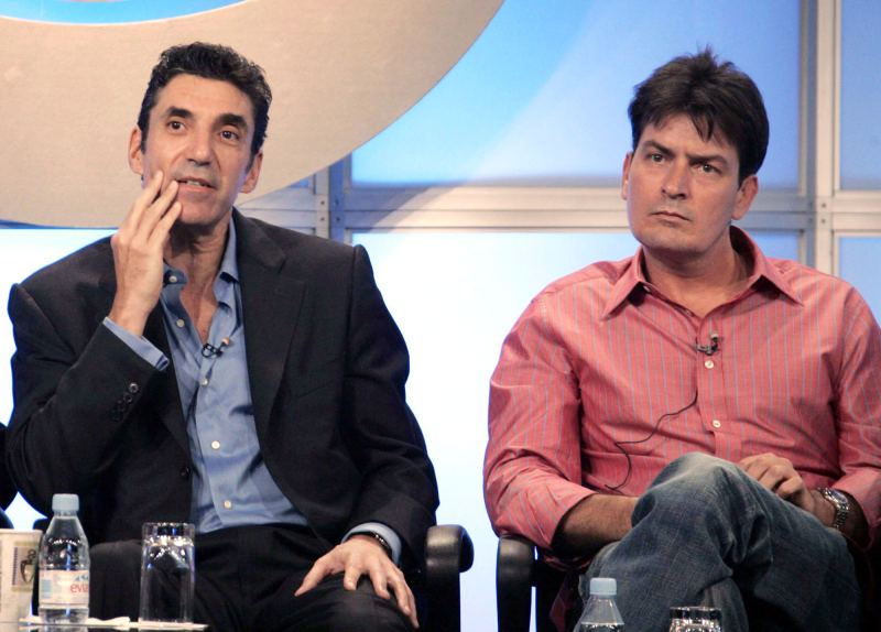 2011 Two and a Half Men Firing Offscreen Drama With Chuck Lorre Charlie Sheen Through the Years