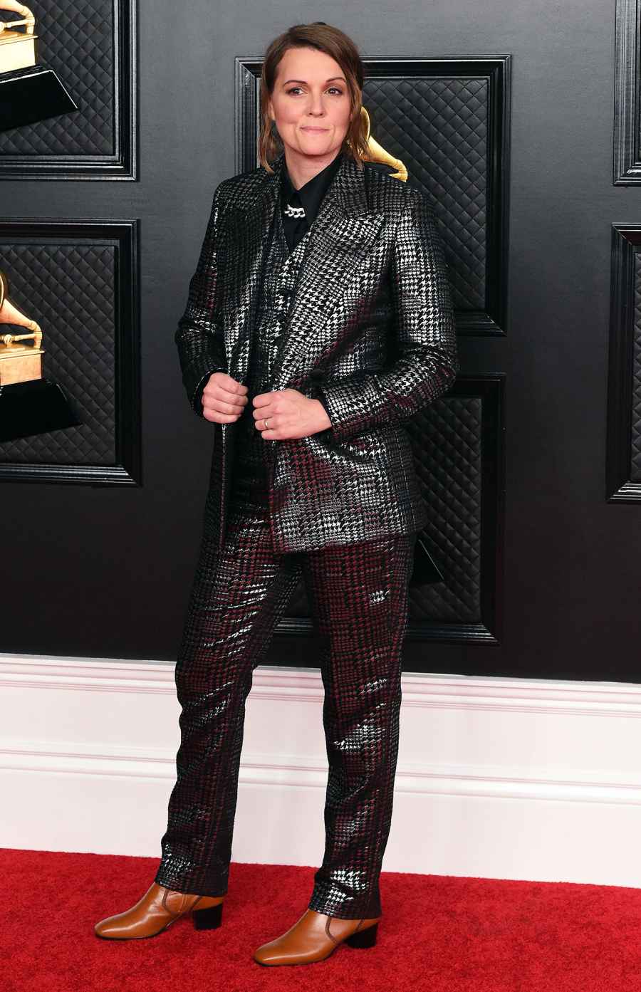 2021 Grammy Awards Red Carpet Arrivals - Brandi Carlile