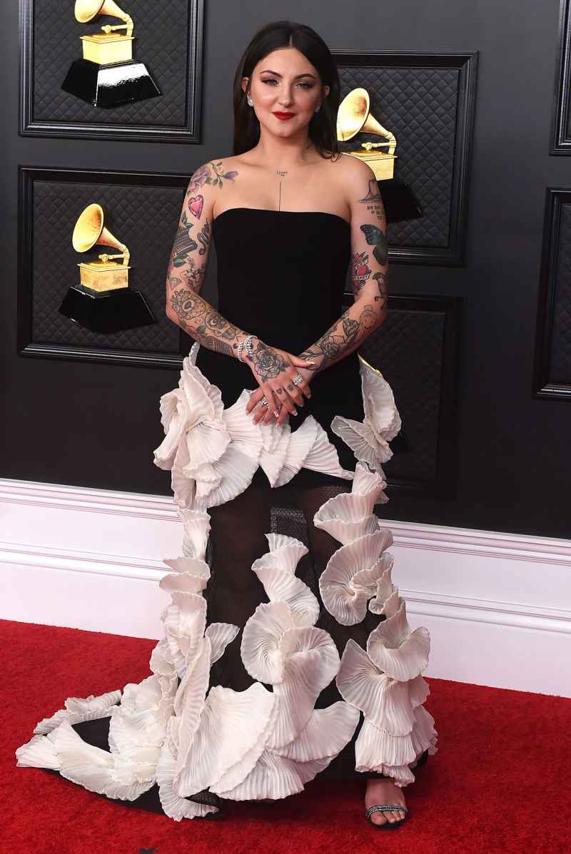 2021 Grammy Awards Red Carpet Arrivals - Julia Michaels
