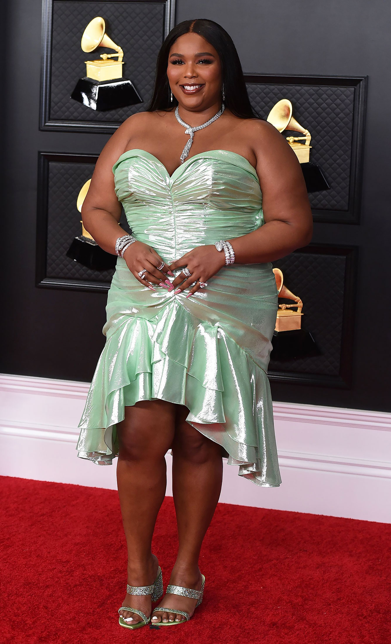 2021 Grammy Awards Red Carpet Arrivals - Lizzo