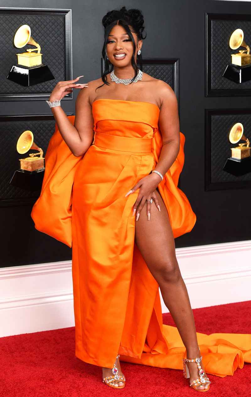 2021 Grammy Awards Red Carpet Arrivals - Megan Thee Stallion