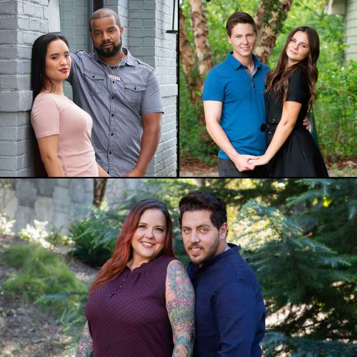 90 Day Fiance Tarik and Hazel, Brandon and Julia, and Rebecca and Zied Get Married