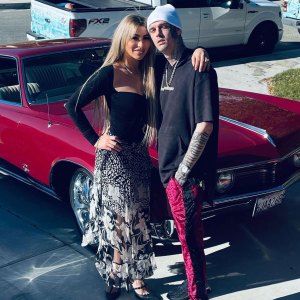 Aaron Carter Reveals Fiancee Melanie Martin Is Pregnant After Previous Miscarriage