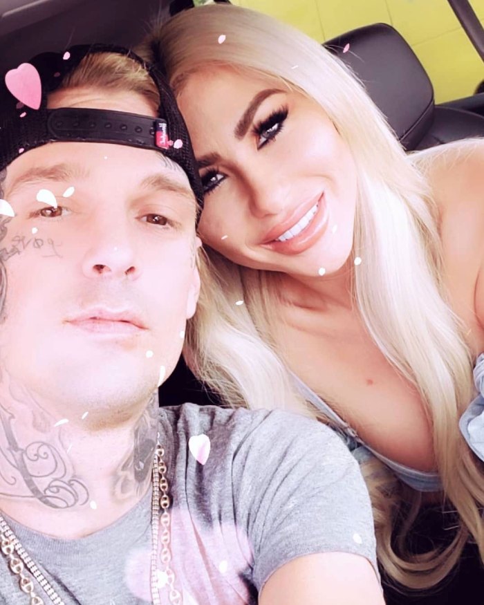 Aaron Carter Reveals Fiancee Melanie Martin Is Pregnant After Previous Miscarriage