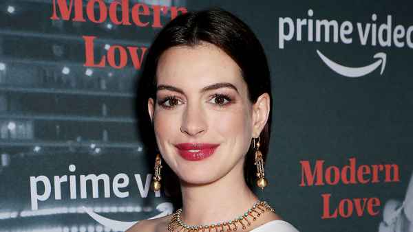 OMG! Anne Hathaway Did a DIY Haircut While Filming ‘Locked Down’