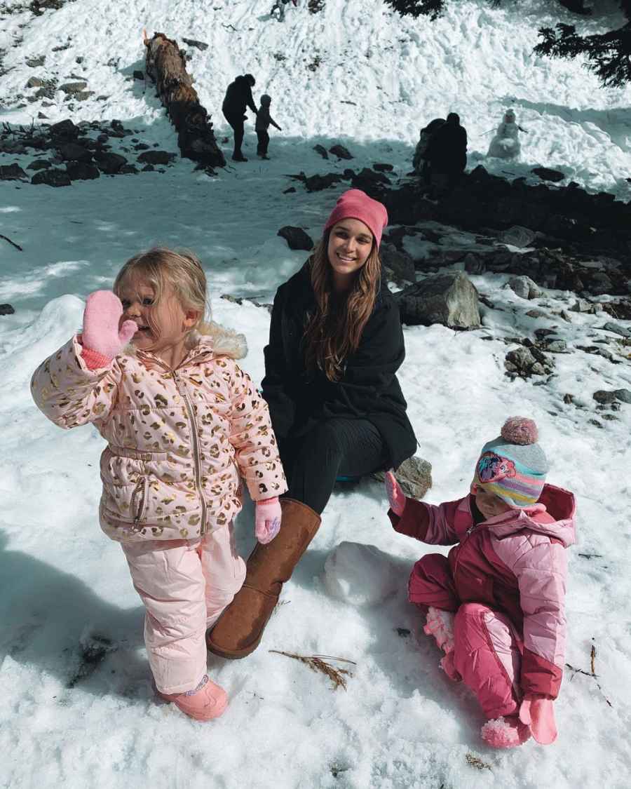 April Love Geary Snow Pics