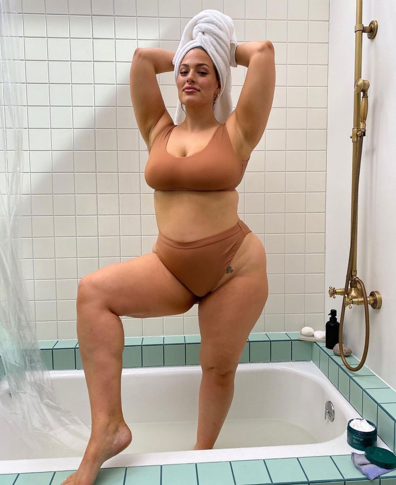 Ashley Graham Poses in Lingerie — A Lot: Pics
