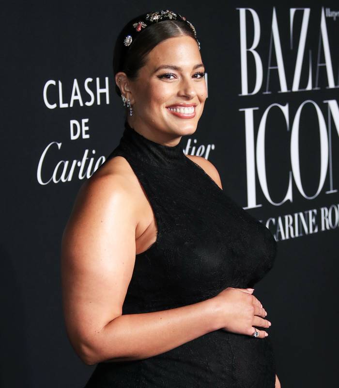 Ashley Graham Hilariously Compares Her Postpartum Baby Hairs 2
