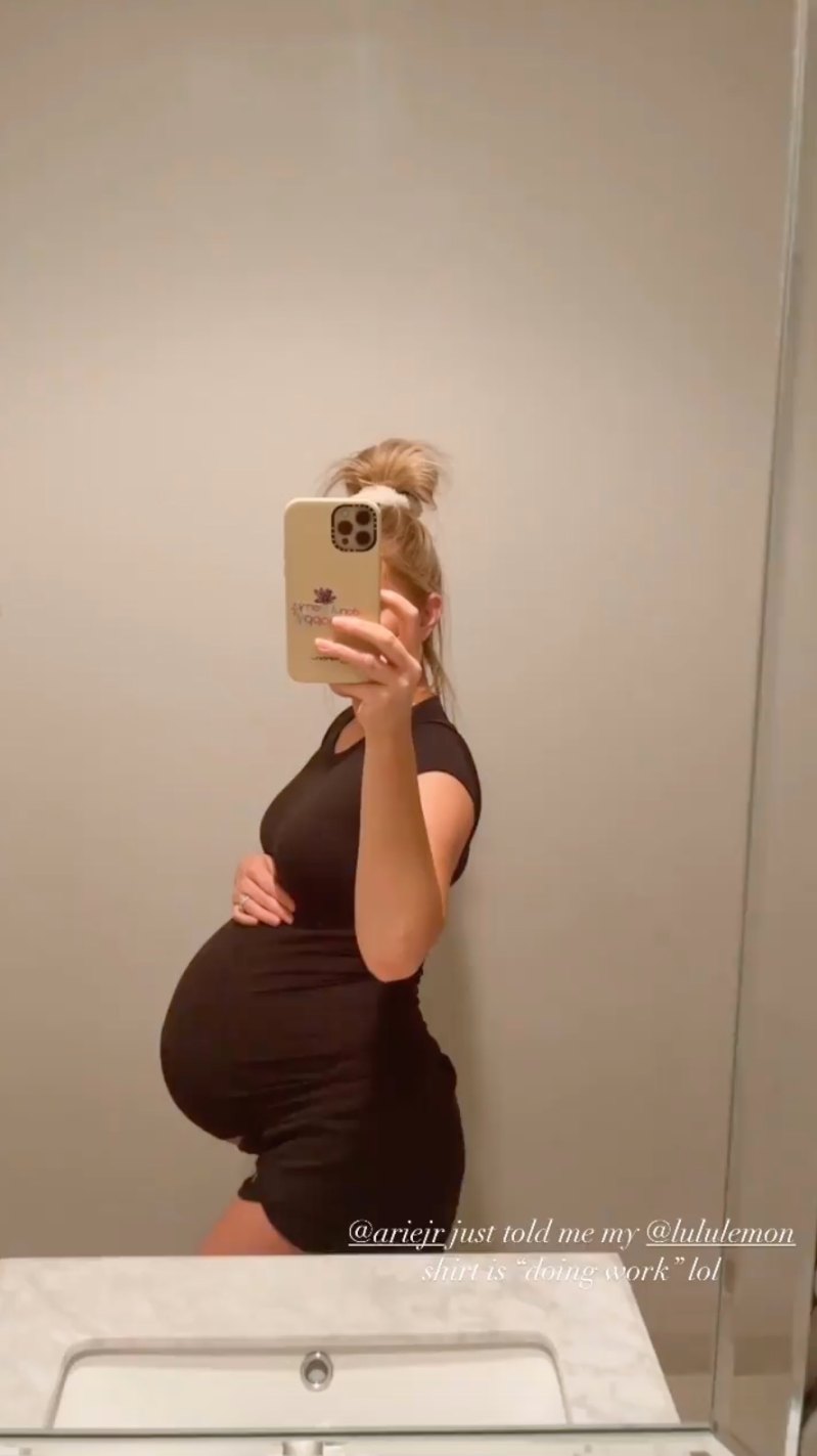 Bachelor's Lauren Burnham’s Baby Bump Album Ahead of Welcoming Twins: Pregnancy Pics So Stretched