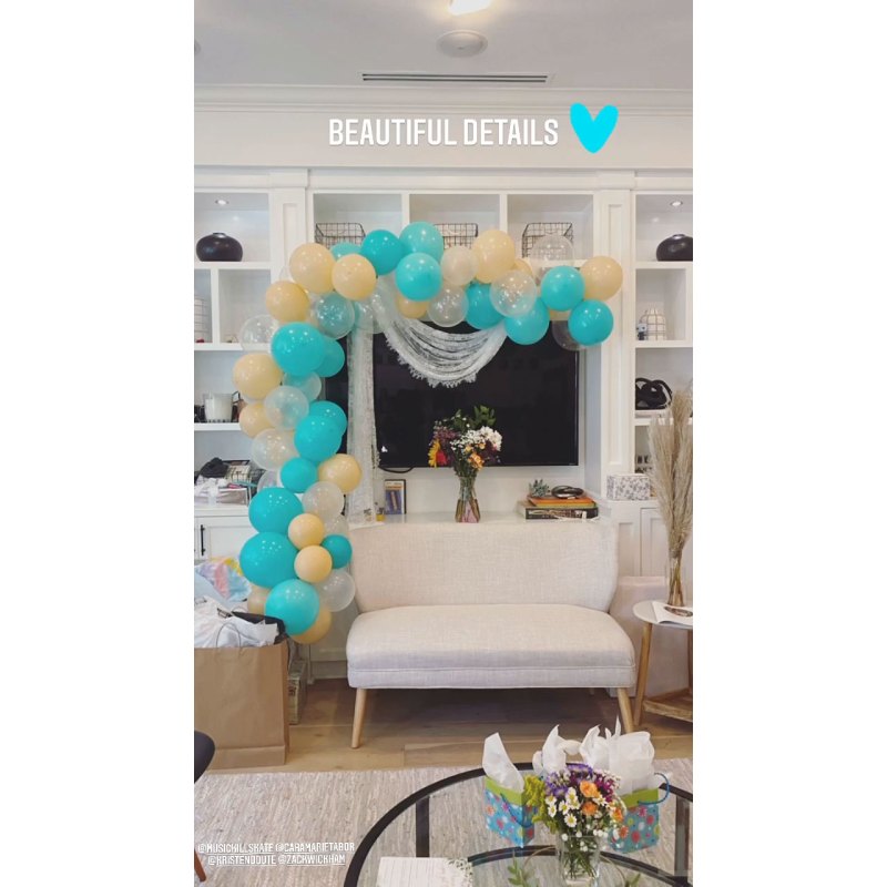 Best Balloons Inside Pregnant Brittany Cartwright Baby Shower