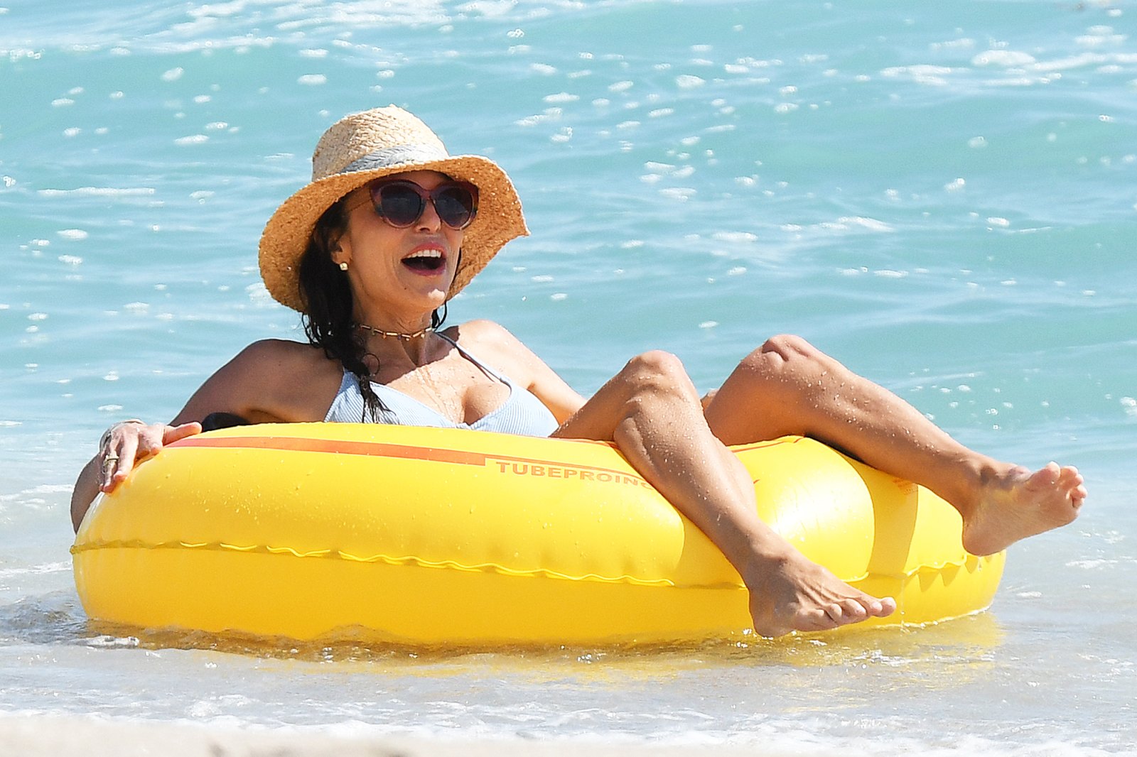 Bethenny Frankel Hits the Beach After Engagement New
