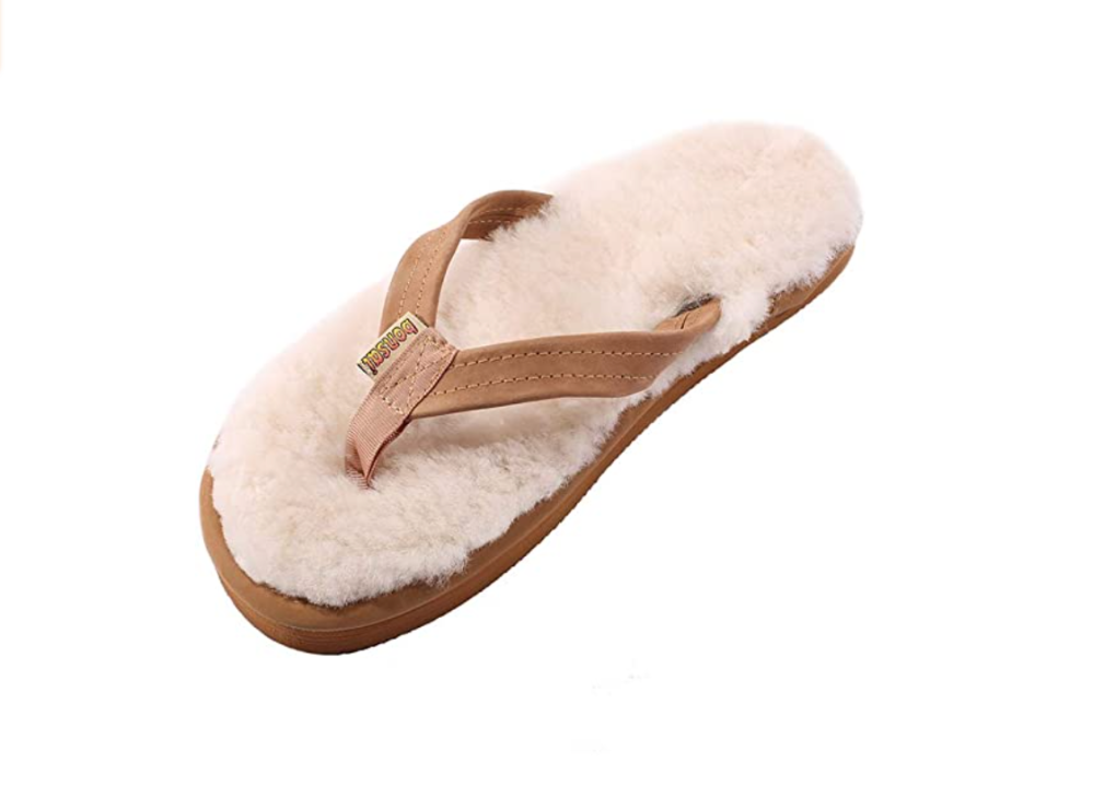 Bonsai Sandals Womens Sheepskin Sandals