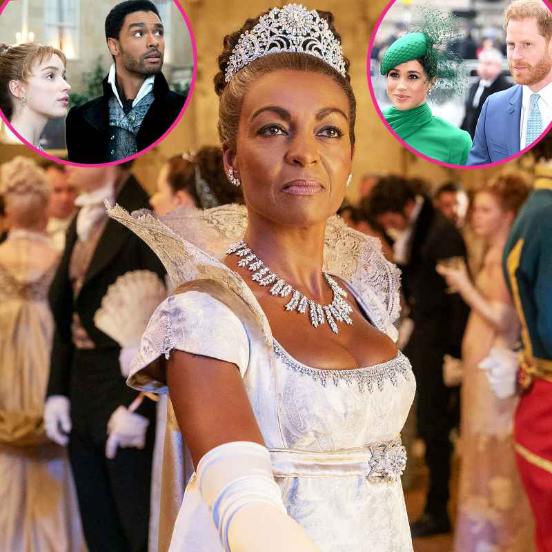 Bridgerton Adjoa Andoh Compares Simon Daphne Season 2 Journey Prince Harry Meghan Markle