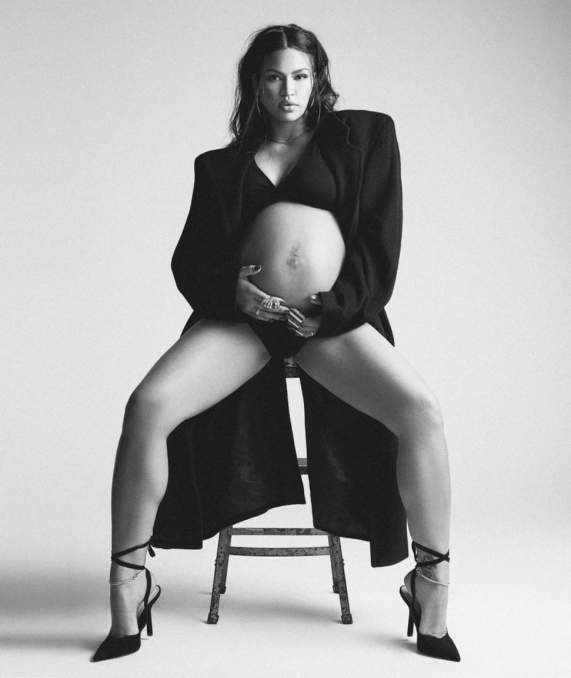Cassie and More Pregnant Stars' Gorgeous Maternity Shoots Over the Years