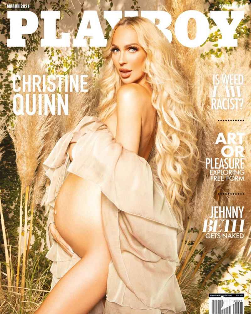 Christine Quinn Baby Bump Album Pregnant Christine Quinn Stuns Playboy Cover