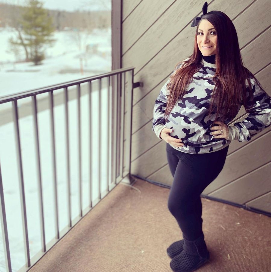 Deena Nicole Buckner Instagram Inside Jersey Shore Pregnant Deena Cortese and Lauren Sorrentino Joint Babymoon