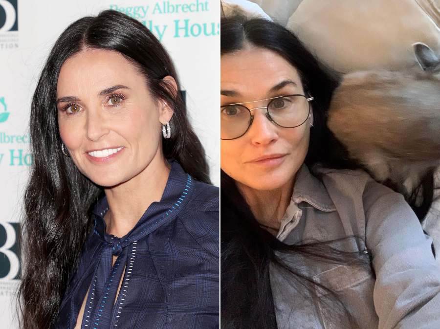 Demi Moore, 58, Posts Stunning Makeup-Free Selfie