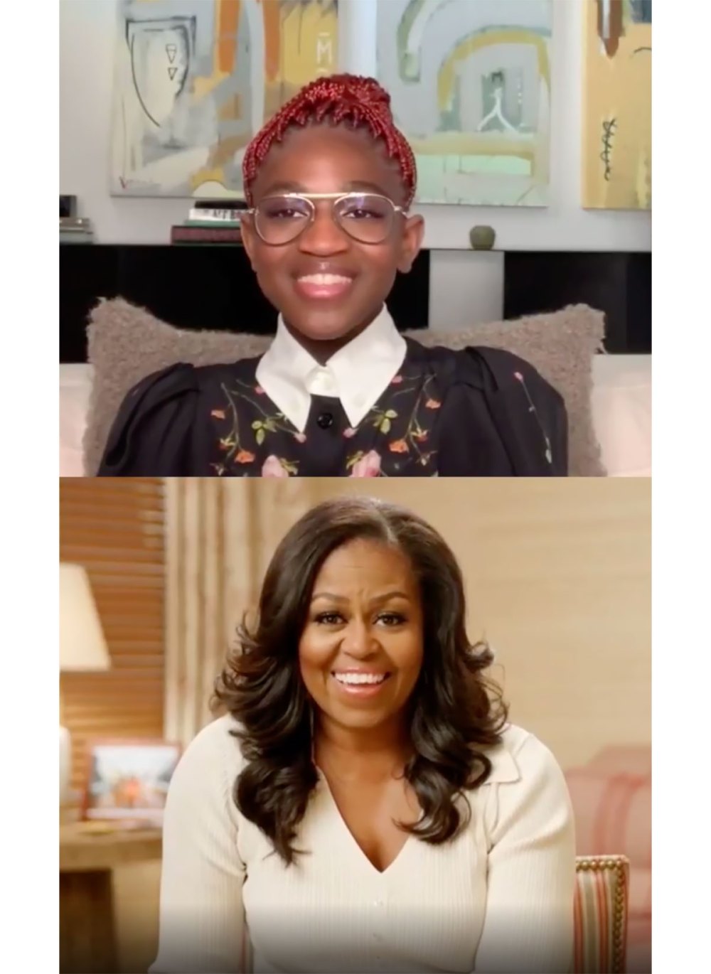 Dwyane Wade’s Daughter Zaya Asks ‘Idol’ Michelle Obama for Advice on Self-Acceptance