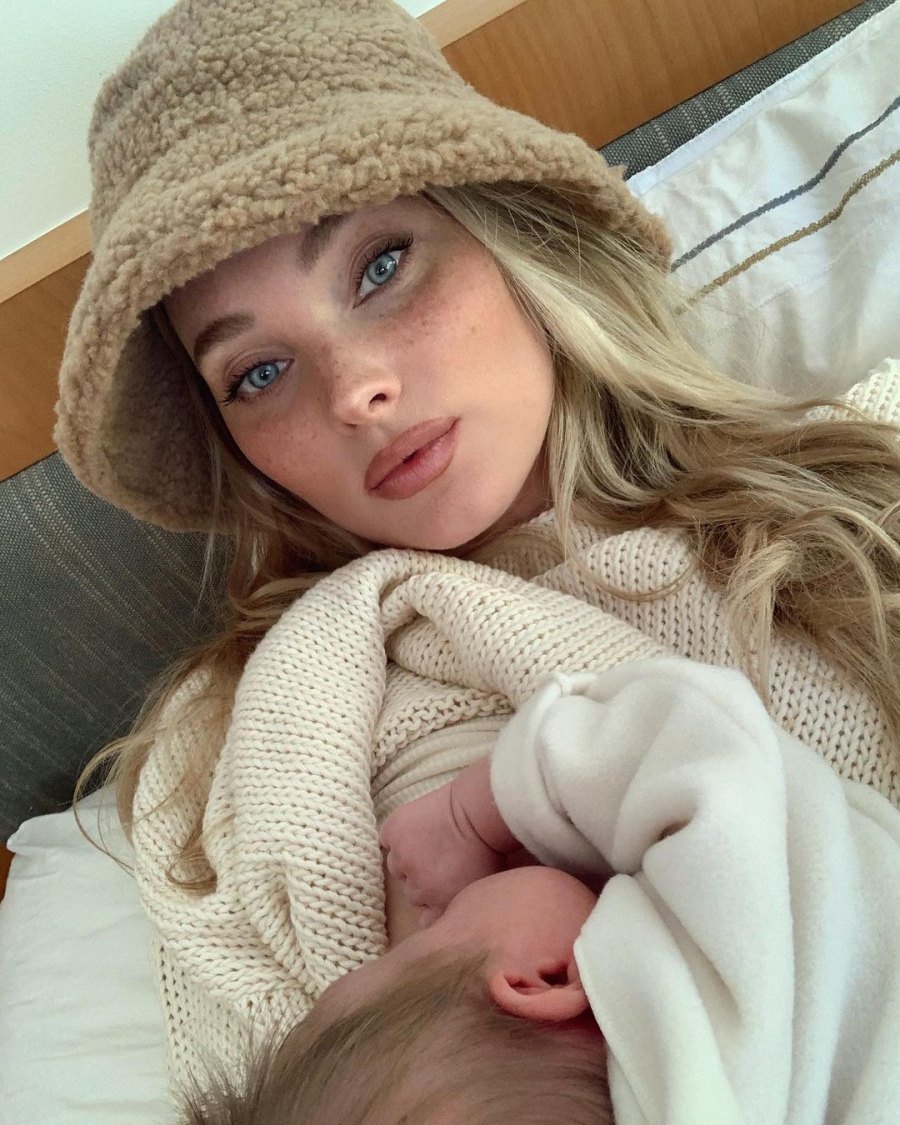 Elsa Hosk and More Celeb Moms Share Breast-Feeding Pictures