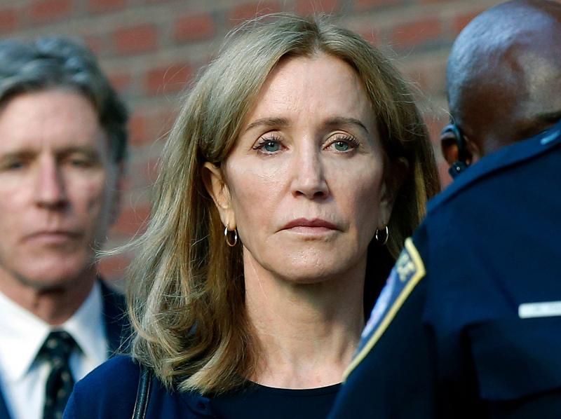 Felicity Huffman October 2020 Completed Sentence