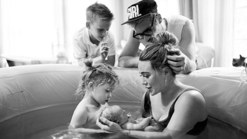 Hilary Duff Shares First Photos of Daughter Mae 01