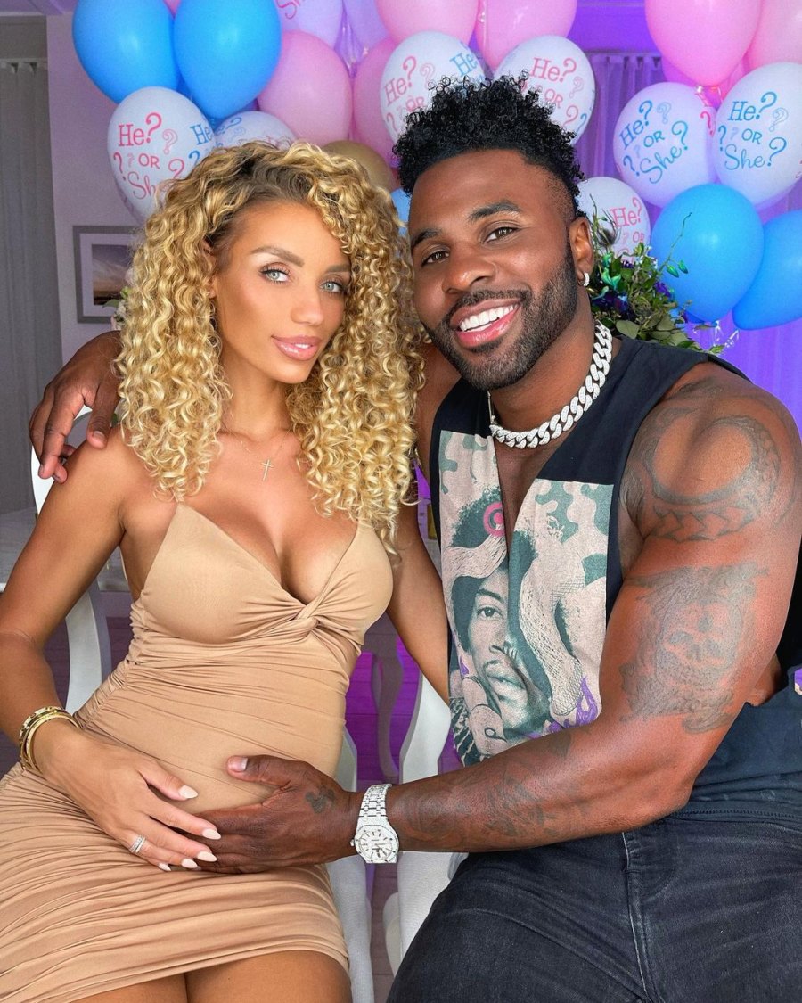 Jason Derulo and Pregnant Jena Frumes Reveal 1st Child’s Sex