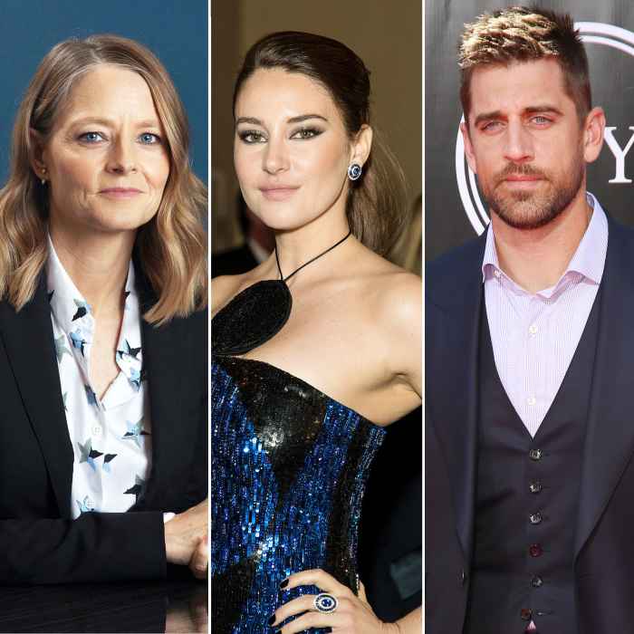 Jodie Foster Says She Did Not Set Up Costar Shailene Woodley With Fiance Aaron Rodgers