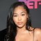 Whoa! Jordyn Woods Now Has Platinum Blonde Barbie Hair