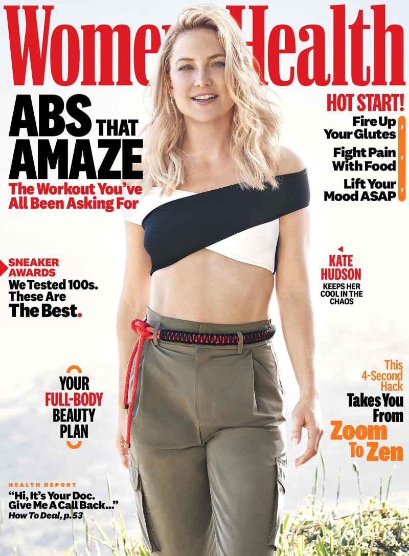 Kate Hudson Women’s Health April 2021 Cover