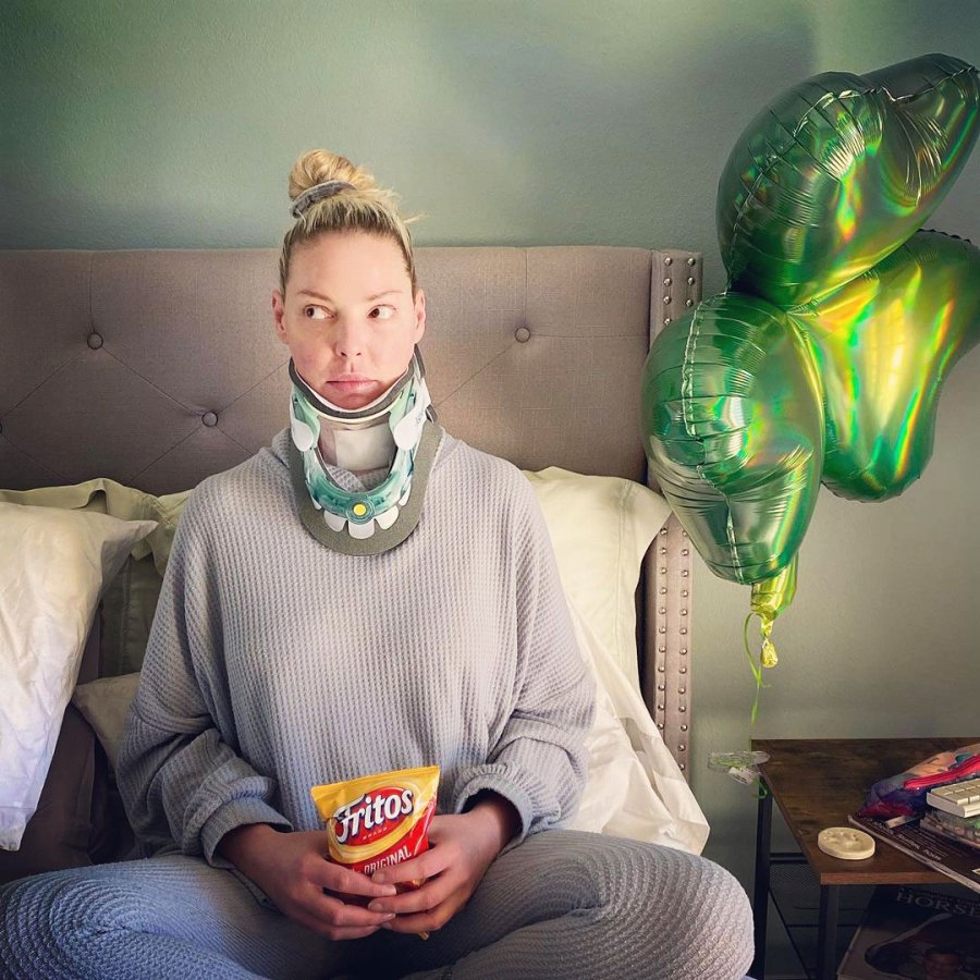Katherine Heigl Updates Fans After Neck Surgery