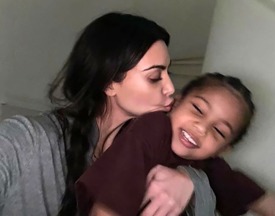 Silly Selfies! Kim Kardashian and Kanye West's Son Saint's Photo Album