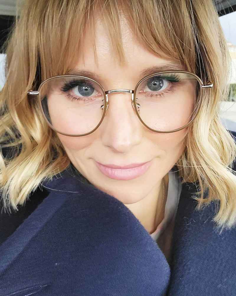 Kristen Bell Looks Like a Different Person With Fringe Bangs: Pic