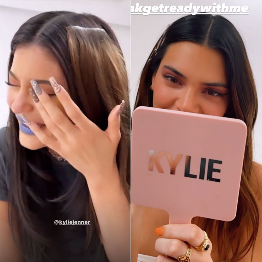 Kylie and Kendall Film Hysterical Drunk ‘Get Ready With Me’