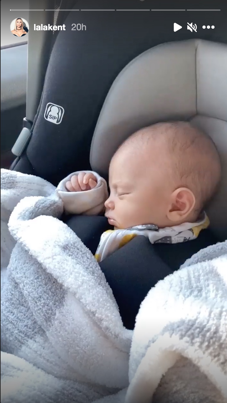 Lala Kent and Randall Emmett's Daughter Ocean's Album: Baby Photos Car Seat Cutie