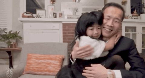 Lee Isaac Chung Daughter Celebrates Dad 2021 Golden Globe Win Awards Show Audience Reactions